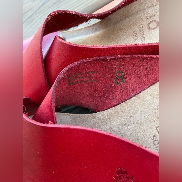 Pretty platform wedge slip on sandals 🌺🌺 - Picture 5 of 11